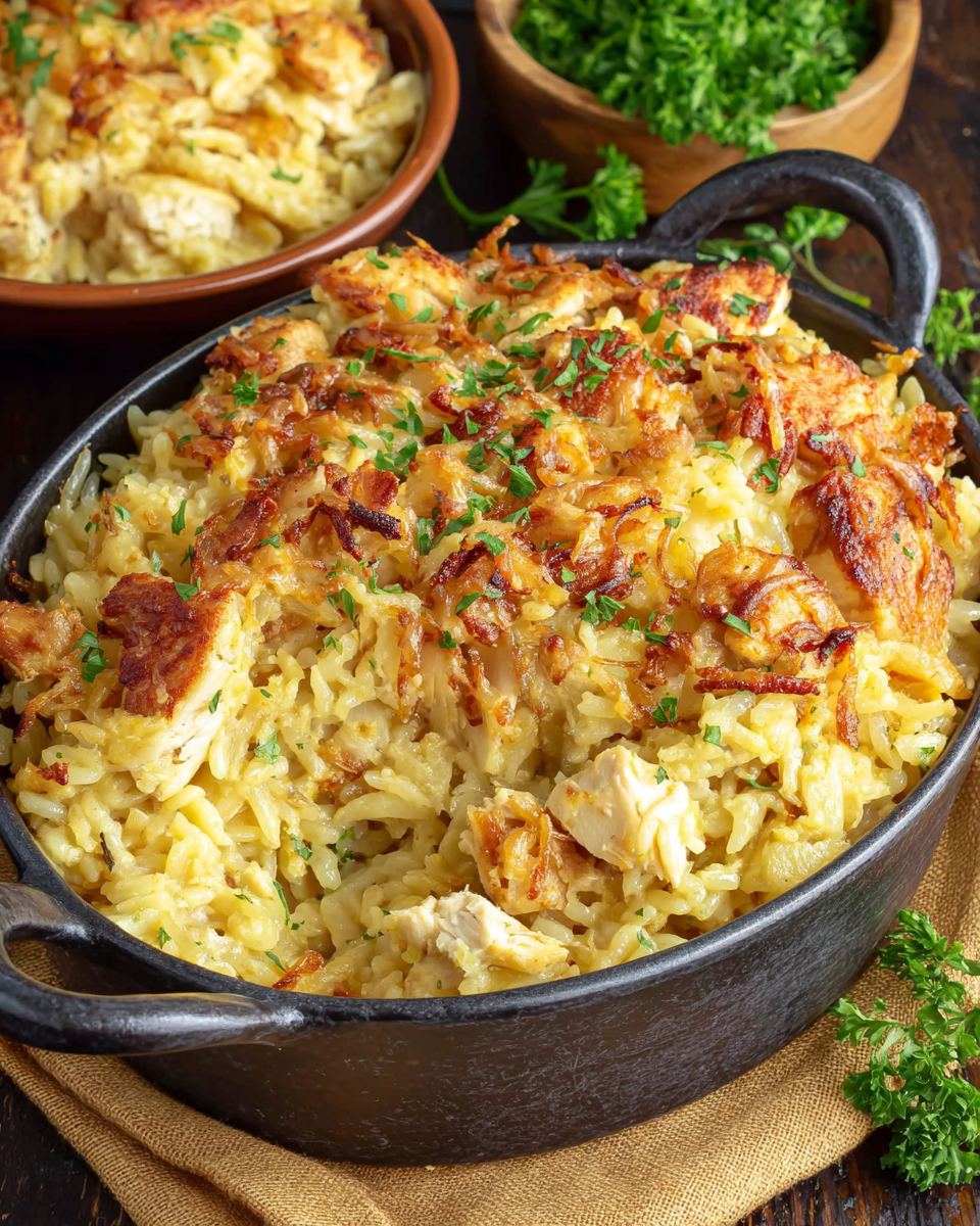 The Best 4 Million Dollar Chicken Rice-A-Roni Casserole: A Cheesy Comfort Classic