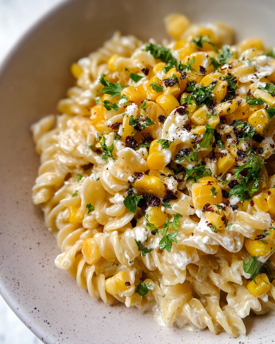 Creamy Street Corn Pasta Salad: The Perfect Fusion of Flavors