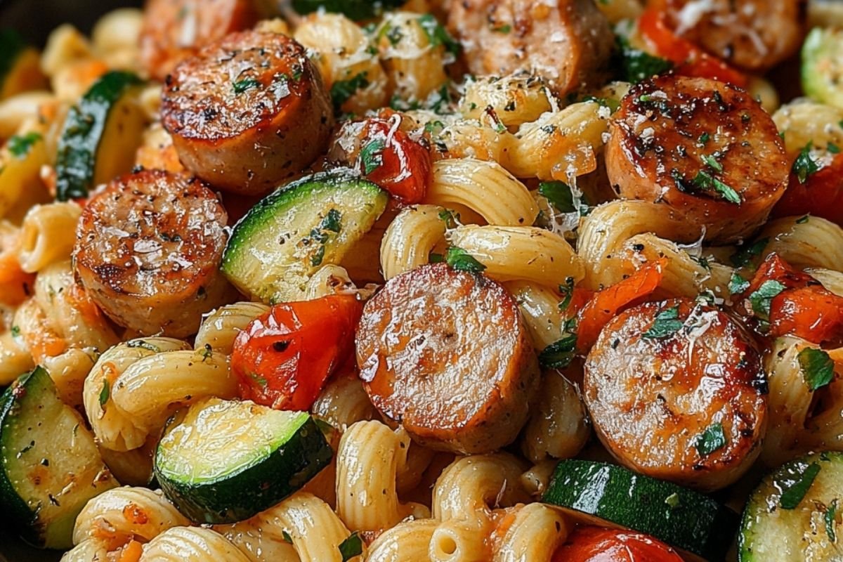 Chicken Sausages with Zucchini, Tomatoes, and Pasta: A Complete Guide to a Flavor-Packed Weeknight Dinner