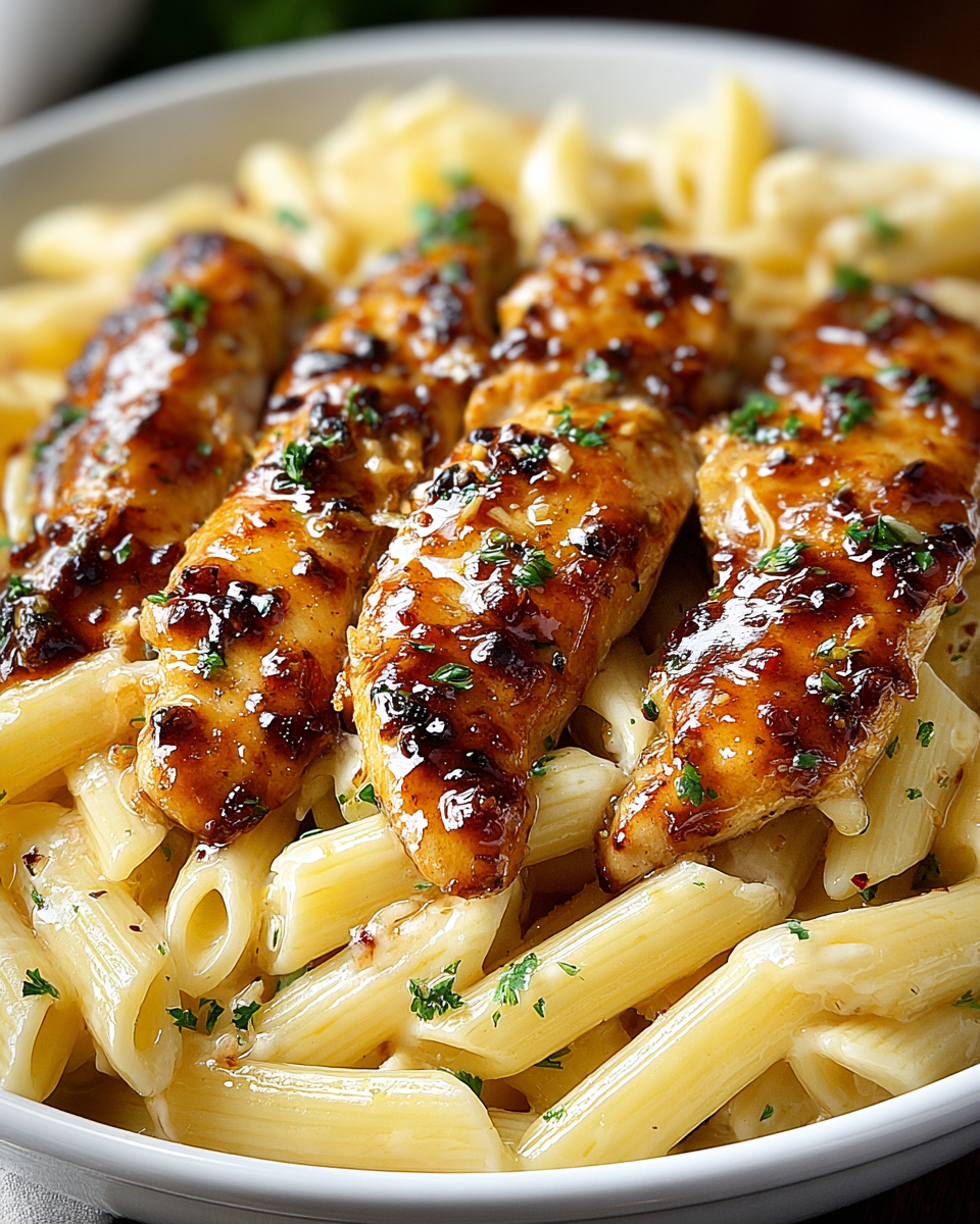 Honey Pepper Chicken Pasta: Sweet, Savory, and Comforting