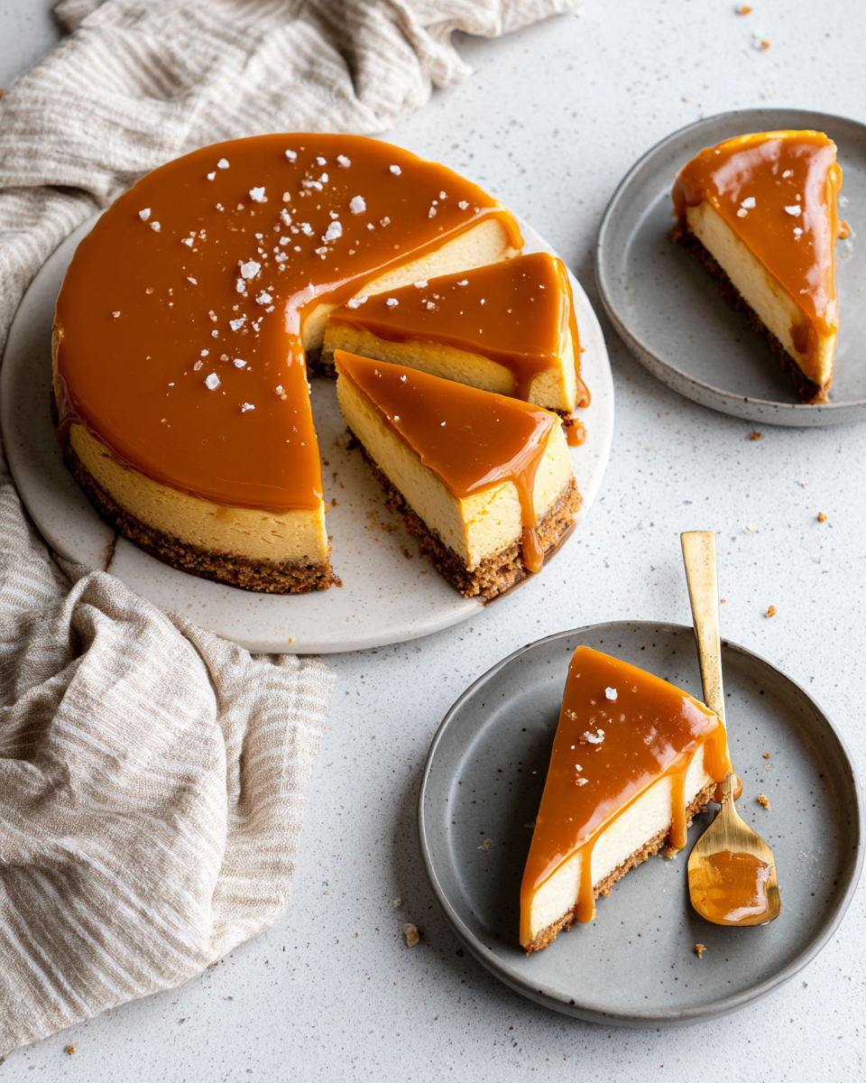 Salted Caramel Pumpkin Cheesecake – A Fall Dessert Worth Craving