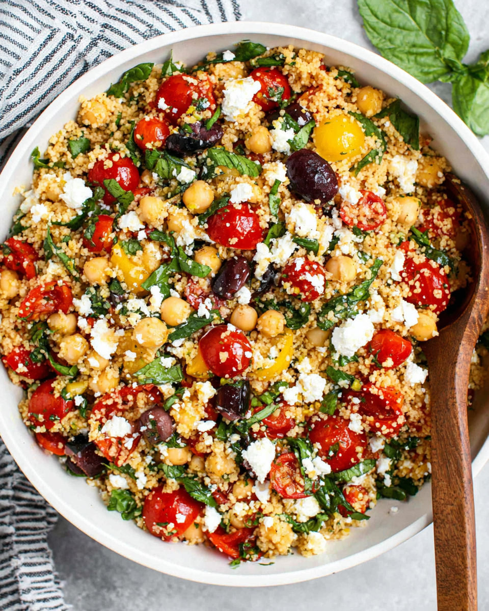 Greek Couscous Salad: A Refreshing Mediterranean Classic