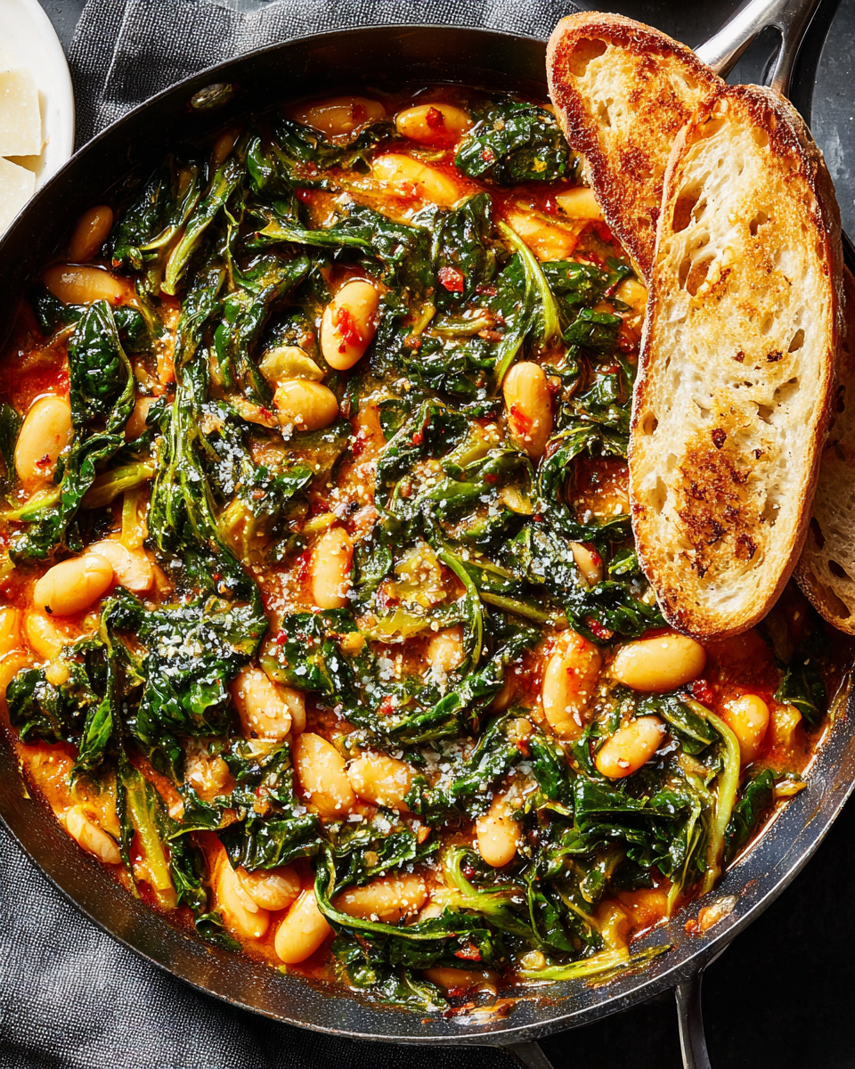 Mediterranean White Beans and Greens: A Nutritious and Flavorful Dish You’ll Love