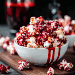 Bloody Red Velvet Popcorn recipe