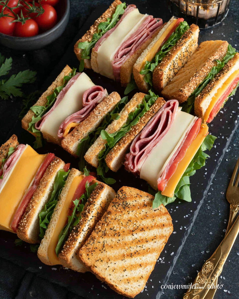 Coffin Sandwiches with buttery Recipe