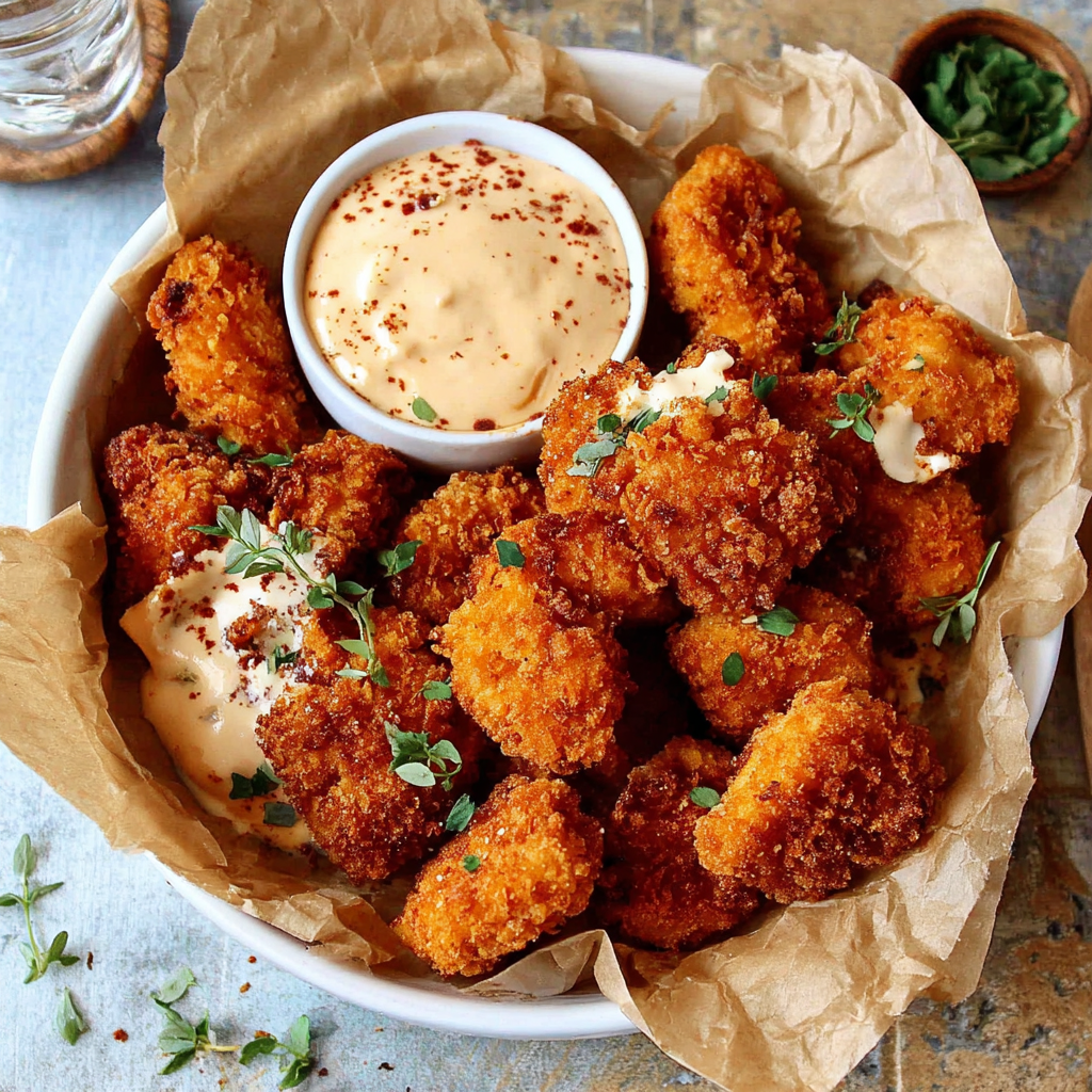 Crispy Chick Fil A-Inspired Nuggets Recipe