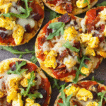 English Muffin Breakfast Pizzas recipe
