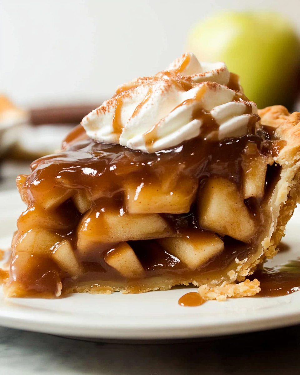 Indulgent Caramel Apple Pie for Fall Gatherings