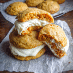 Pumpkin Sugar Cookies with Cream Cheese Frosting recipe