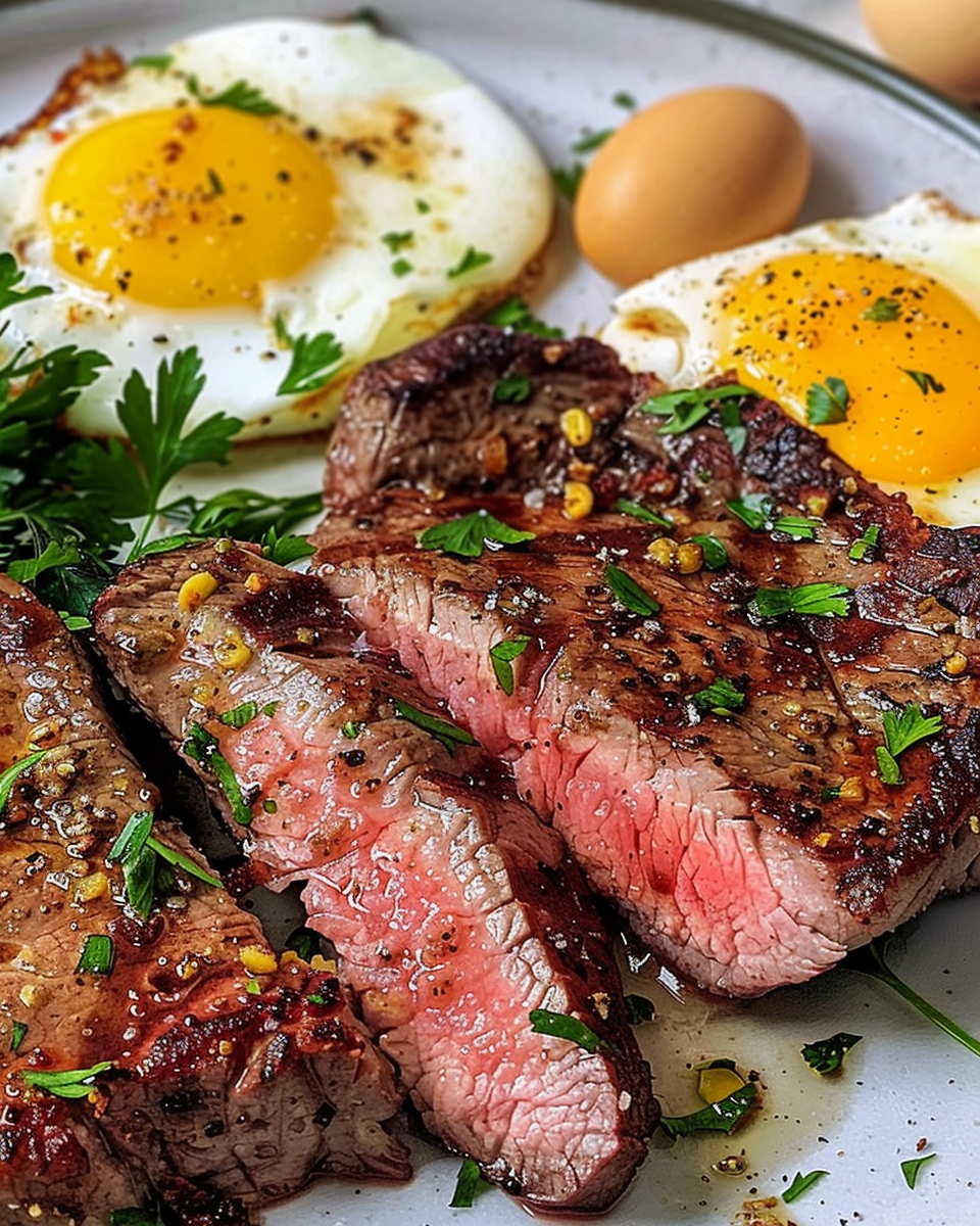 Satisfying Steak and Eggs Breakfast to Fuel Your Day