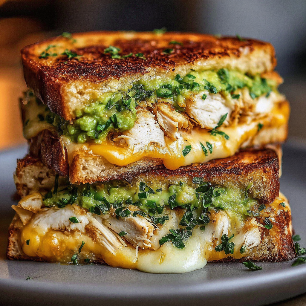 Savory Chicken Avocado Melt Sandwich You’ll Crave