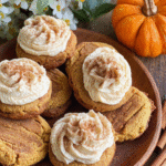 Soft Pumpkin Cookies with Cinnamon Frosting recipe