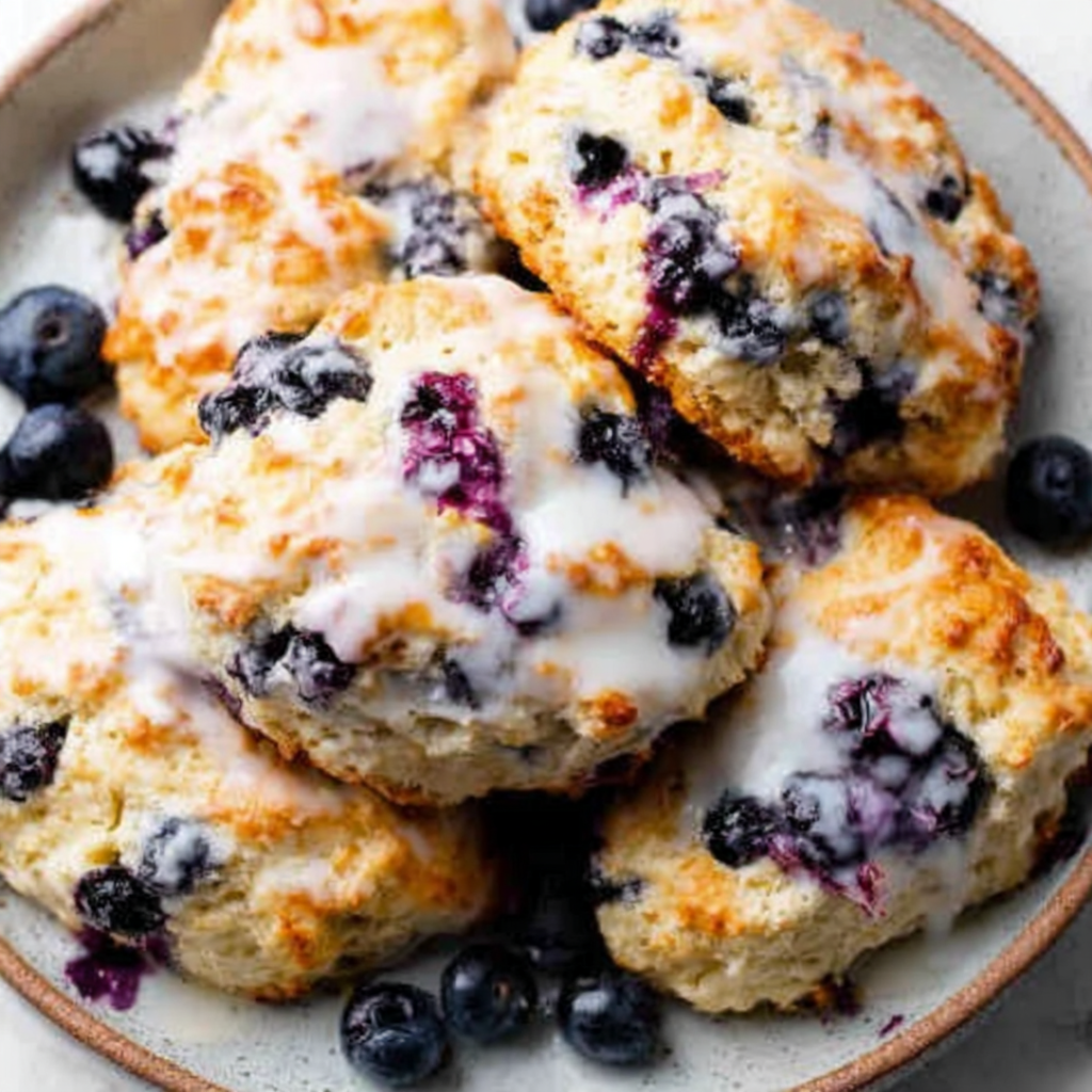 Tender Blueberry Scones for a Perfect Breakfast