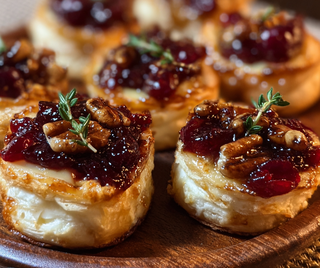 Delightful Baked Cranberry Brie Bites for Entertaining