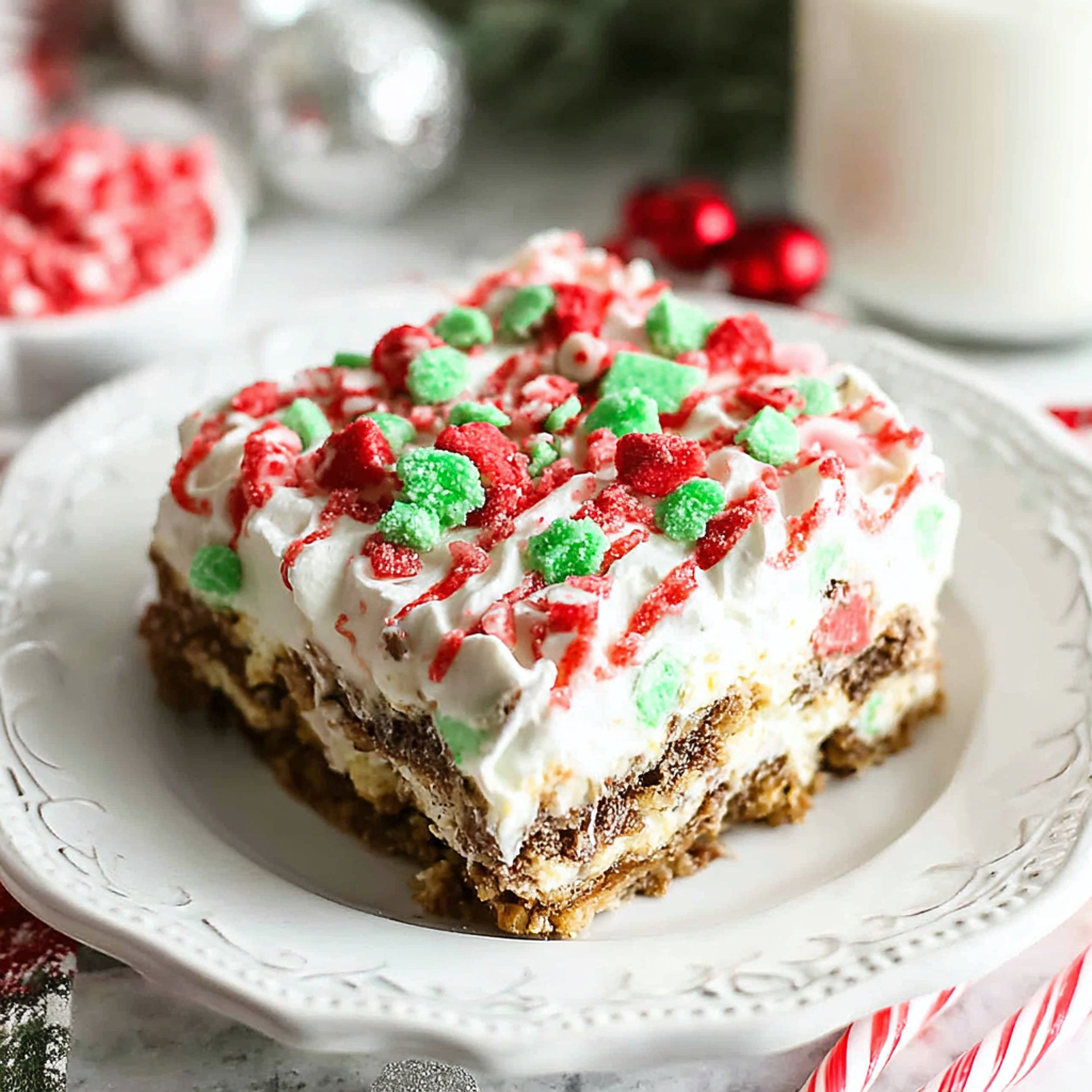 Delicious Christmas Dessert Lasagna to Celebrate the Season