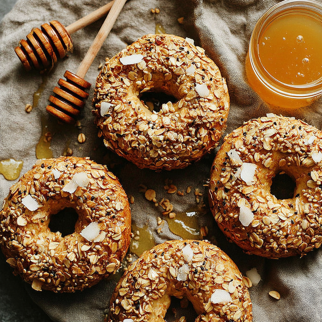 Homemade Pumpkin Oat Bagels Recipe for Fall Flavors