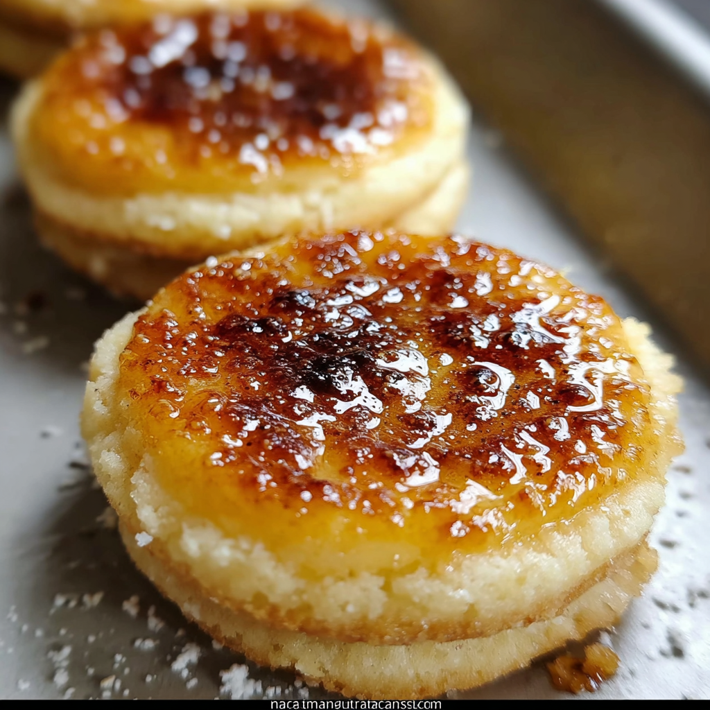 Indulge in Decadence with Crème Brûlée Cookies