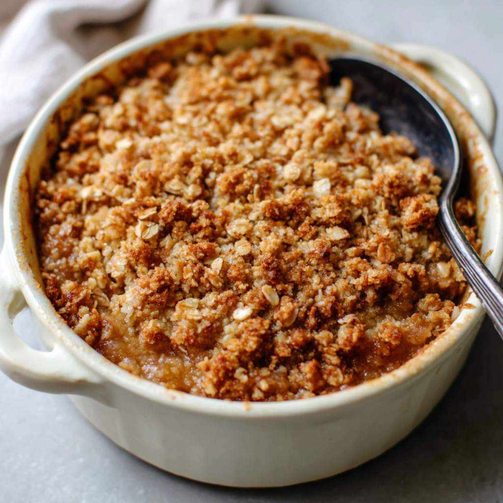 Irresistible Oatmeal Crumble Topping Recipe