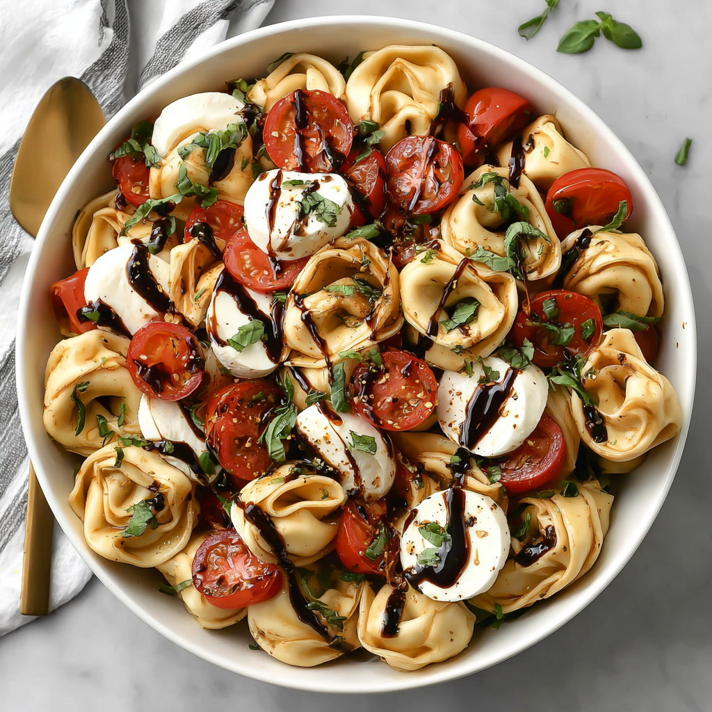 Savor the Freshness of Tortellini Caprese