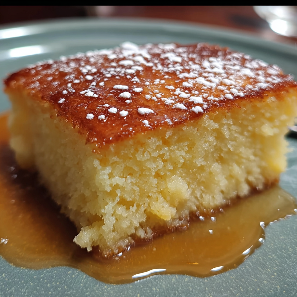 Simple Four-Ingredient Condensed Milk Cake Recipe