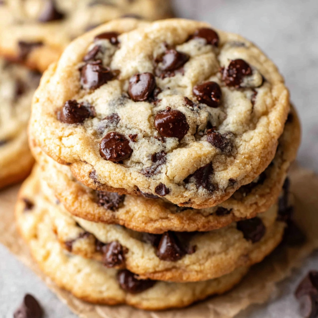 Soft and Chewy Chocolate Chip Cookies Recipe