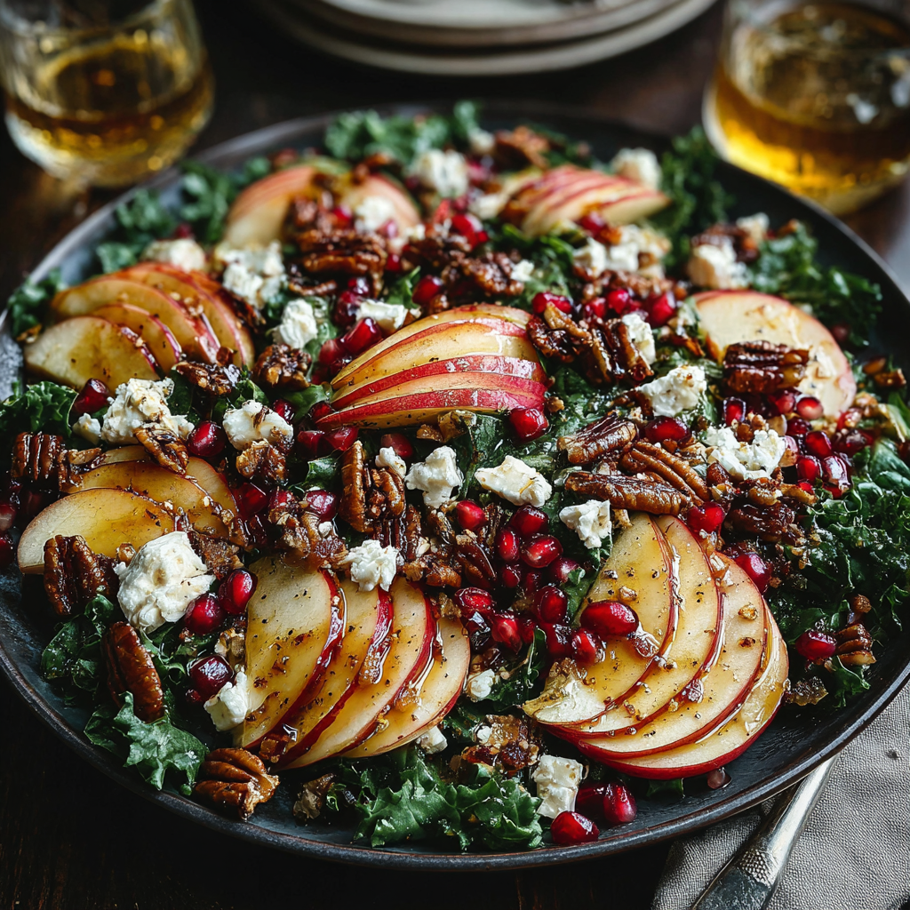 Autumn Harvest Salad with Honeycrisp and Feta