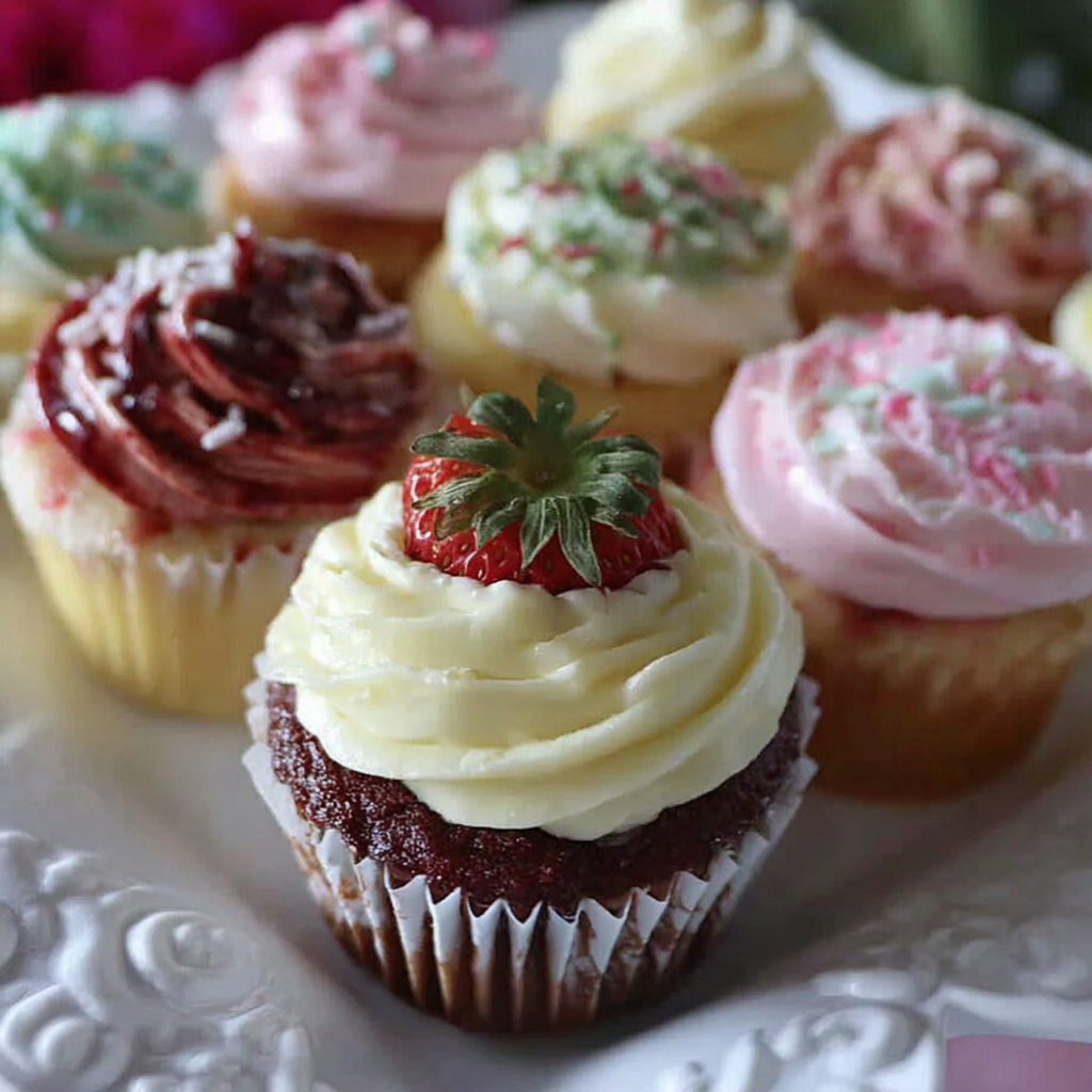 Delicious Sweet Holidays Cupcakes for Festive Cheer