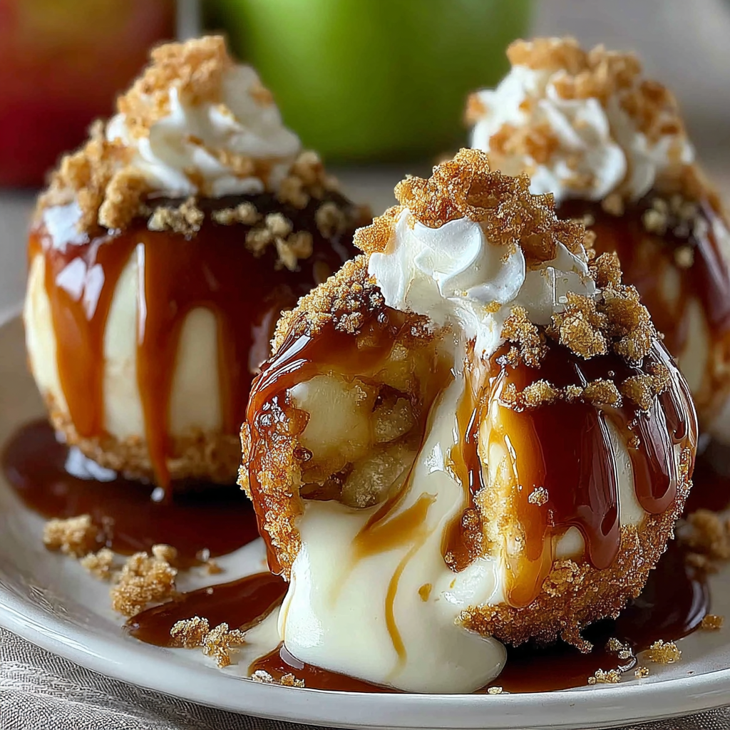 Deliciously Simple Caramel Apple Pie Bombs