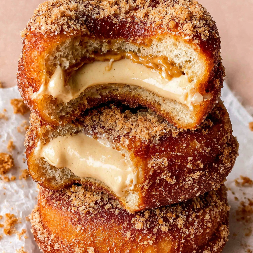 Mouthwatering Pumpkin Spice Cheesecake Doughnuts