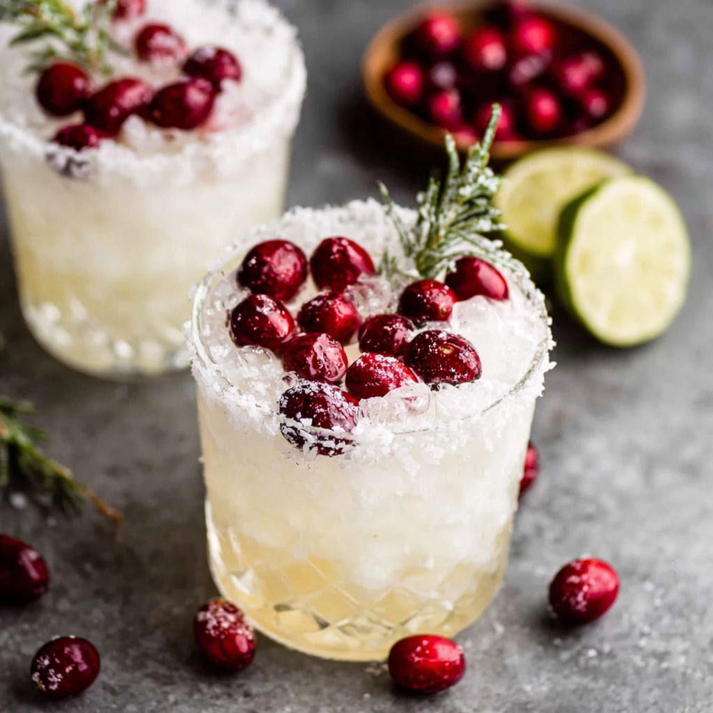 Celebrate with a White Christmas Margarita Recipe
