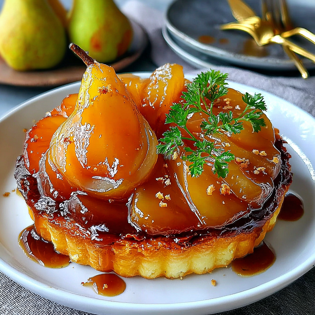 Deliciously Simple Pear Tart Recipe for Home Cooks