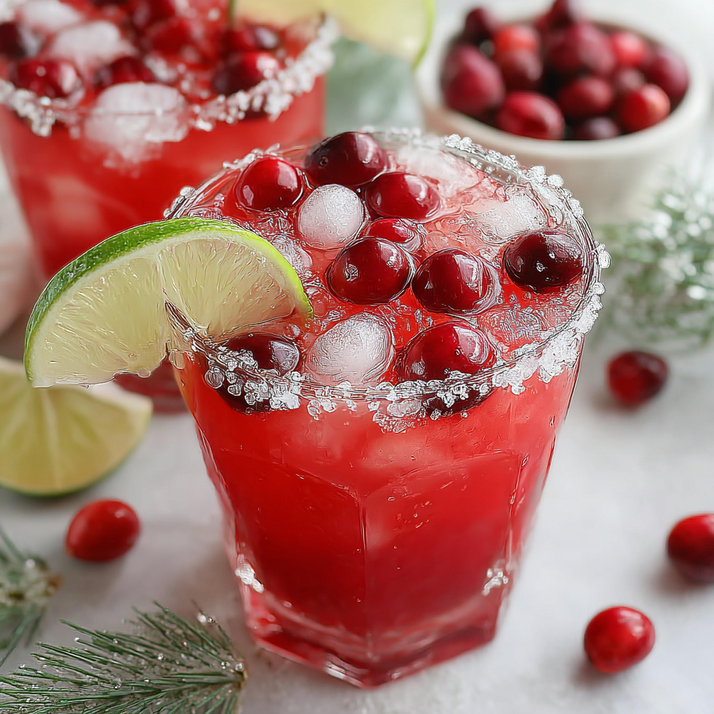 Delightful Christmas Mistletoe Margarita Recipe