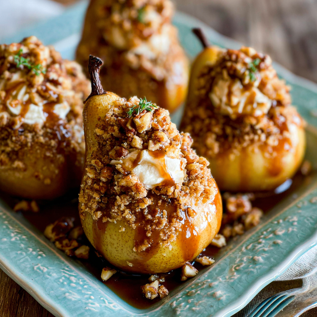 Delightful Cinnamon Stuffed Pears for Everyone