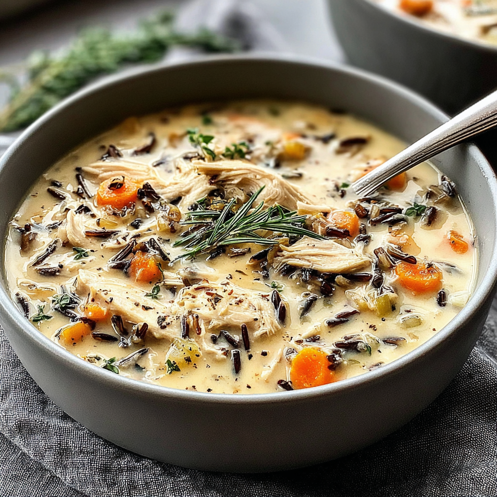 Hearty Chicken Wild Rice Soup for Cozy Nights