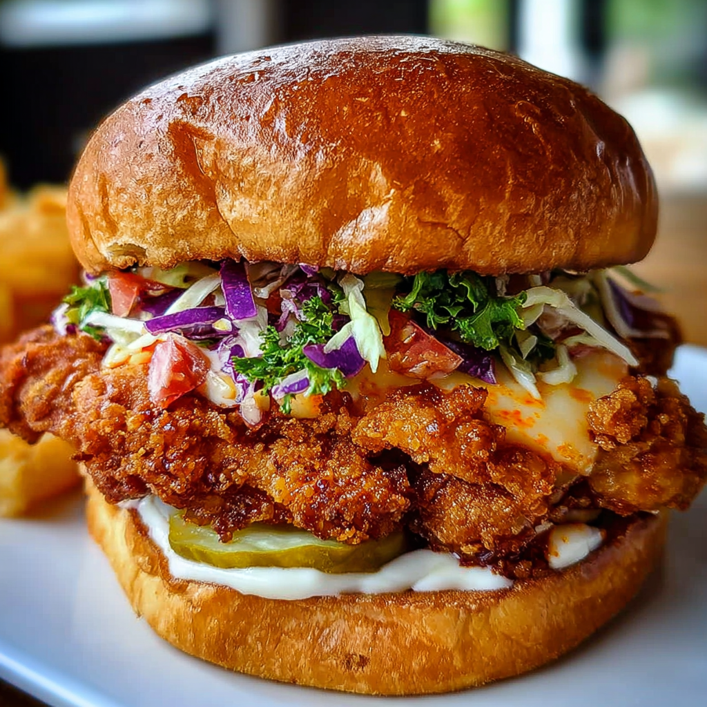Irresistible Crispy Buffalo Chicken Sandwich Recipe