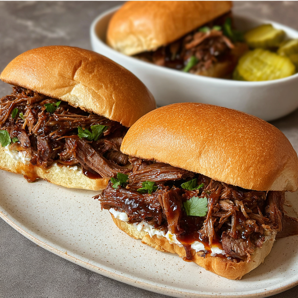 Savory BBQ Pulled Beef Sandwiches to Savor