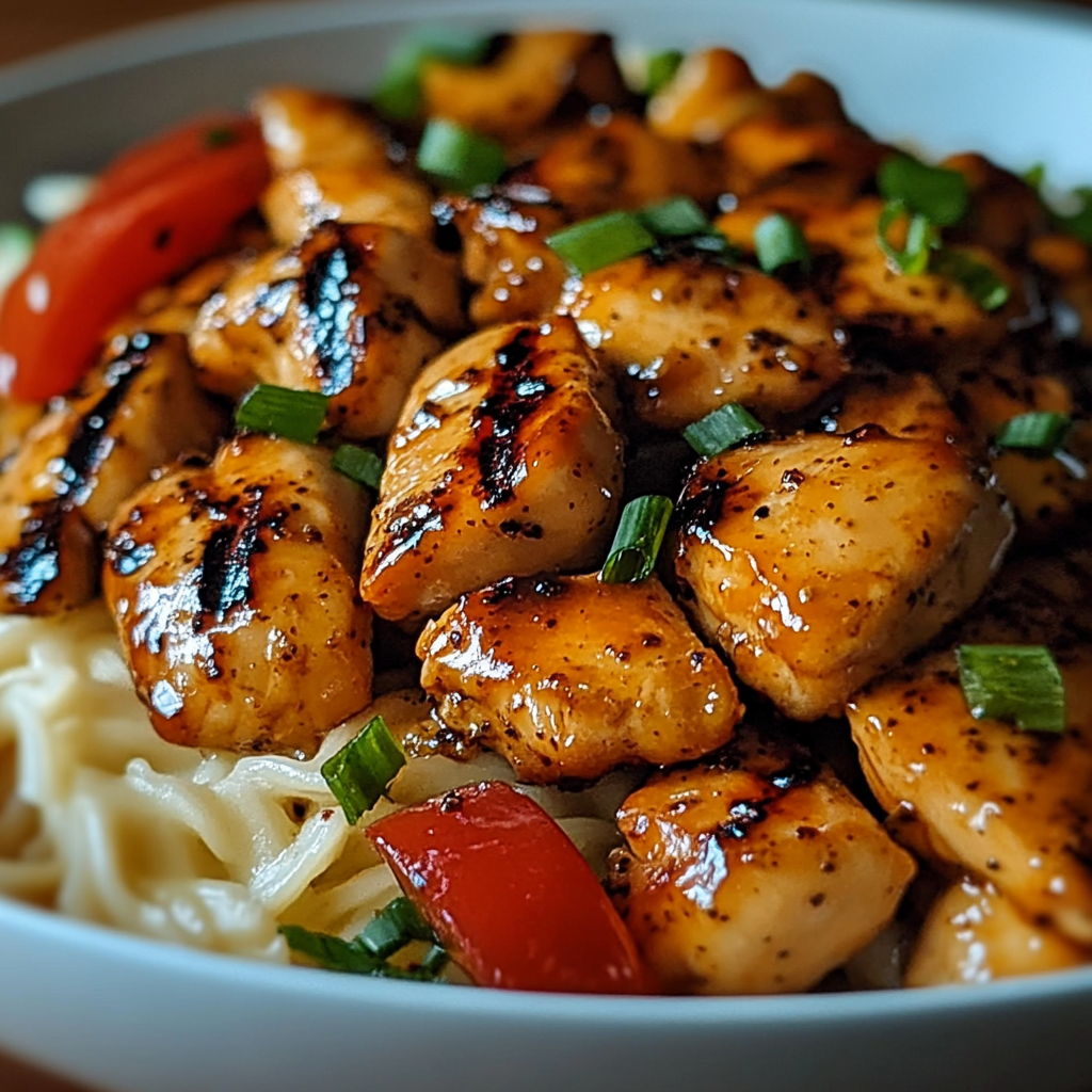 Sweet and Spicy Honey Pepper Chicken Delight