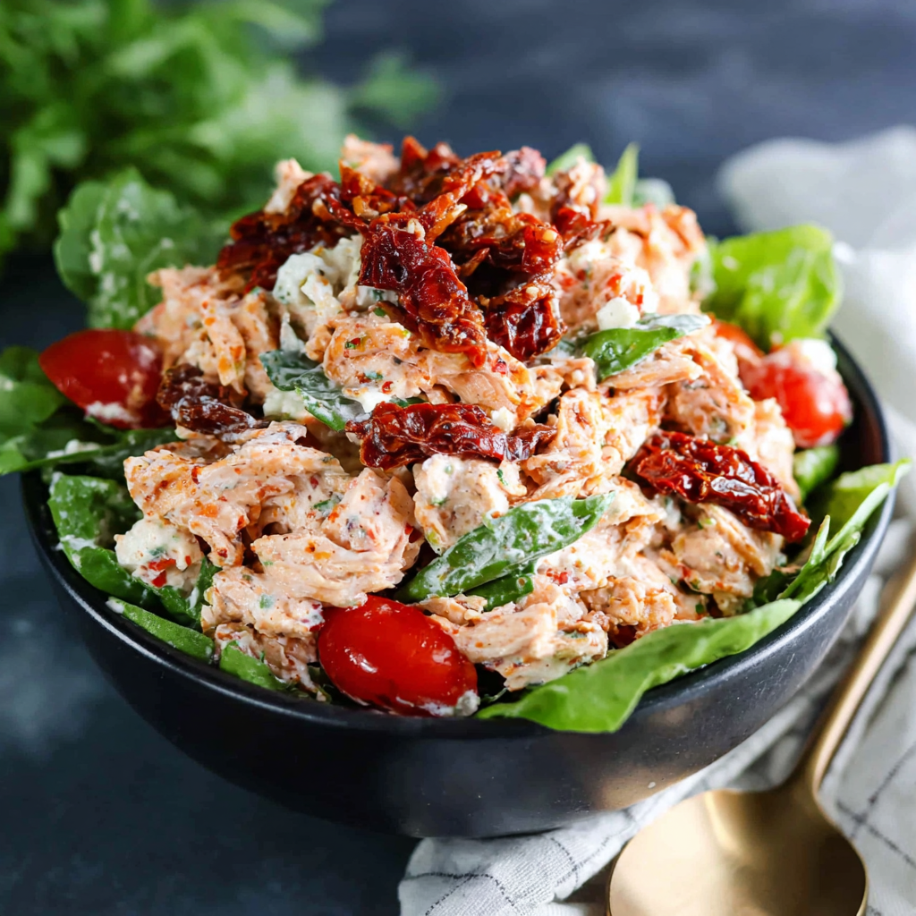 Delicious Sun-Dried Tomato Chicken Salad Recipe