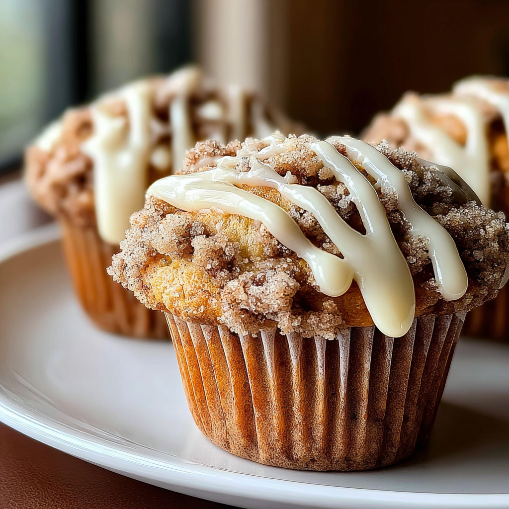 Deliciously Warm Apple Cinnamon Streusel Muffins