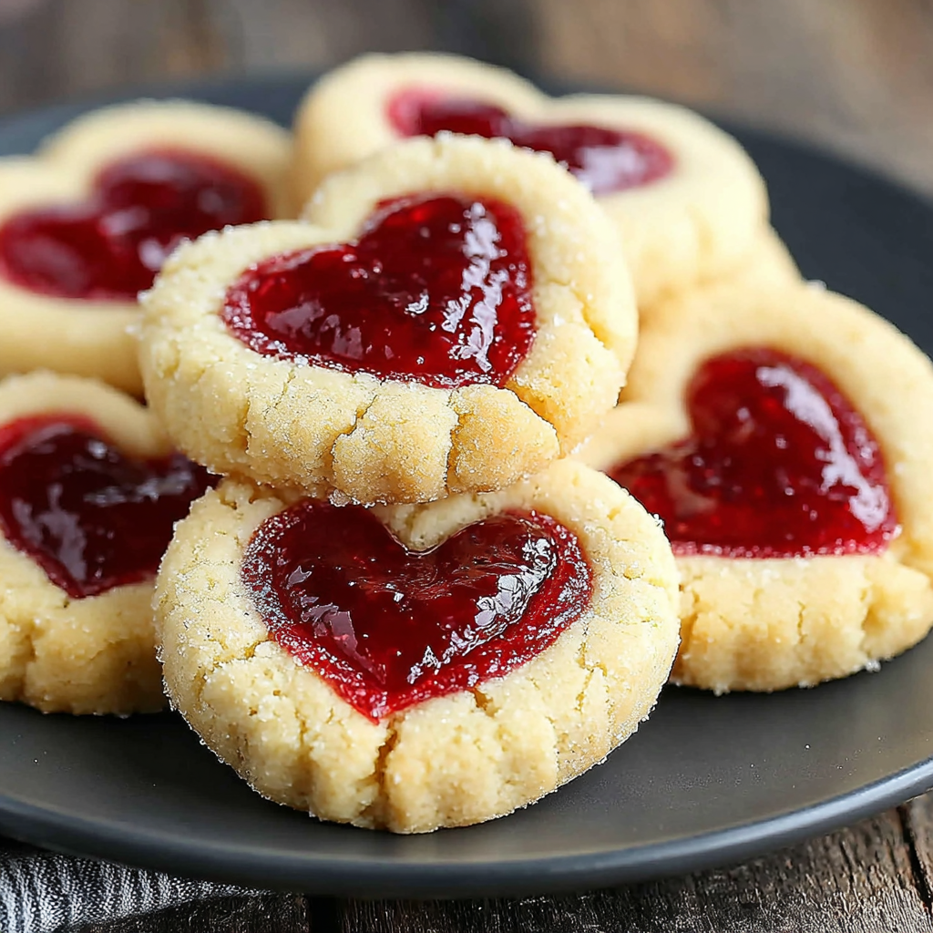 Delightful Heart Jam Thumbprint Cookies for Every Occasion