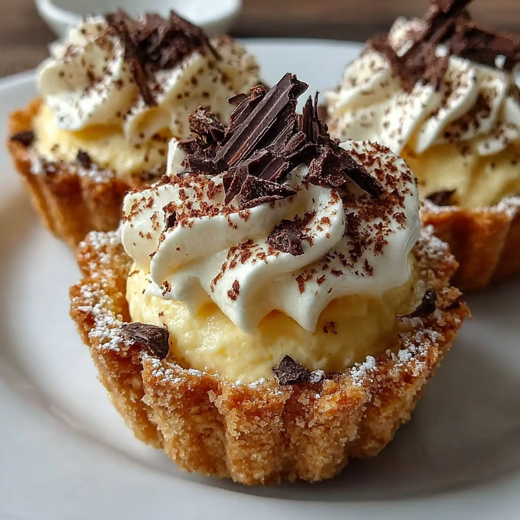 Savory and Sweet: Tiramisu Cookie Cups