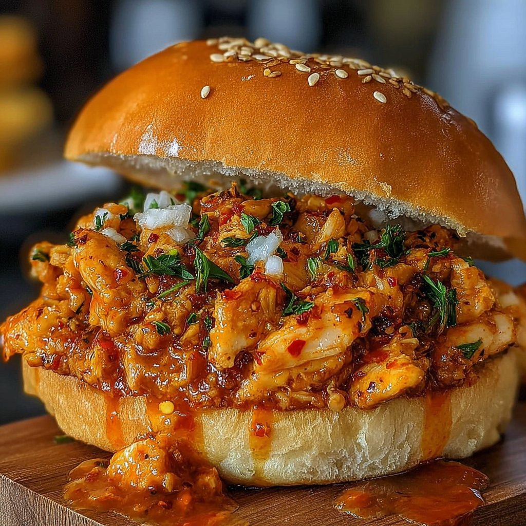 Spicy Cajun Chicken Sloppy Joes for Cozy Nights