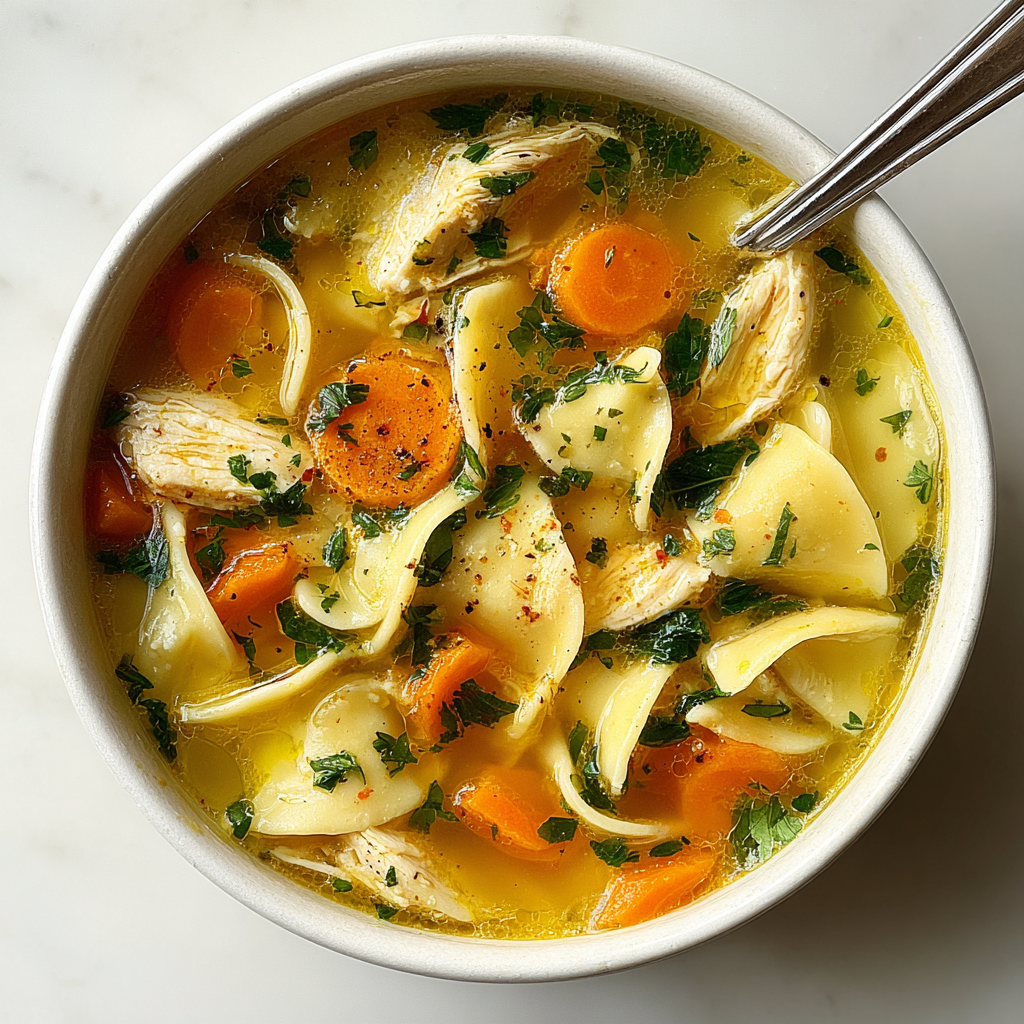 Crafting the Comfort of Italian Penicillin Soup