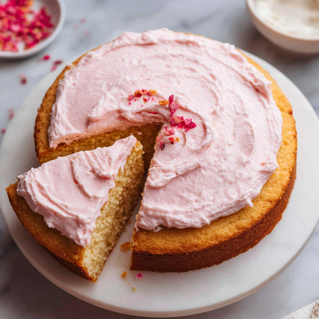 Indulge in a Delightful Big Pink Cookie Cake