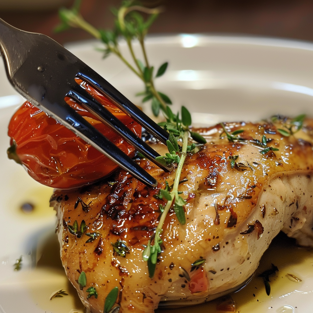 how to make One-Pan Mediterranean Lemon Herb Chicken And Roasted Vegetables For A Quick Weeknight Meal step by step