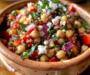 Mediterranean Quinoa Salad with Roasted Red Peppers & Feta