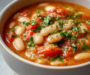 Italian White Bean and Tomato Soup: A Light Summer Recipe