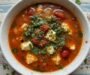 Mediterranean Herbed Tomato & Feta Soup Recipe