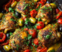 One-Pan Mediterranean Chicken Thighs with Olives & Tomatoes